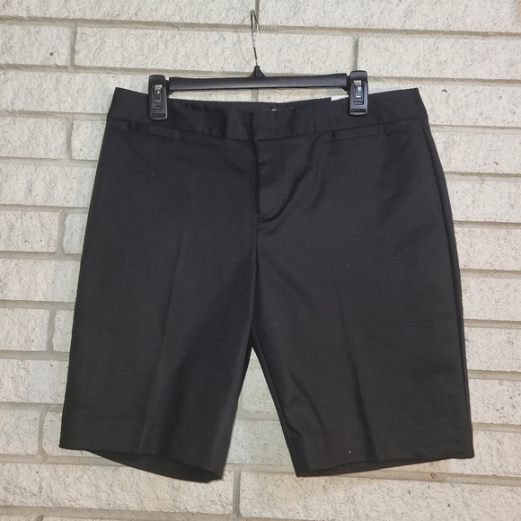 Shorts Bermuda Liz Claiborne New black 8P - Picture 1 of 6